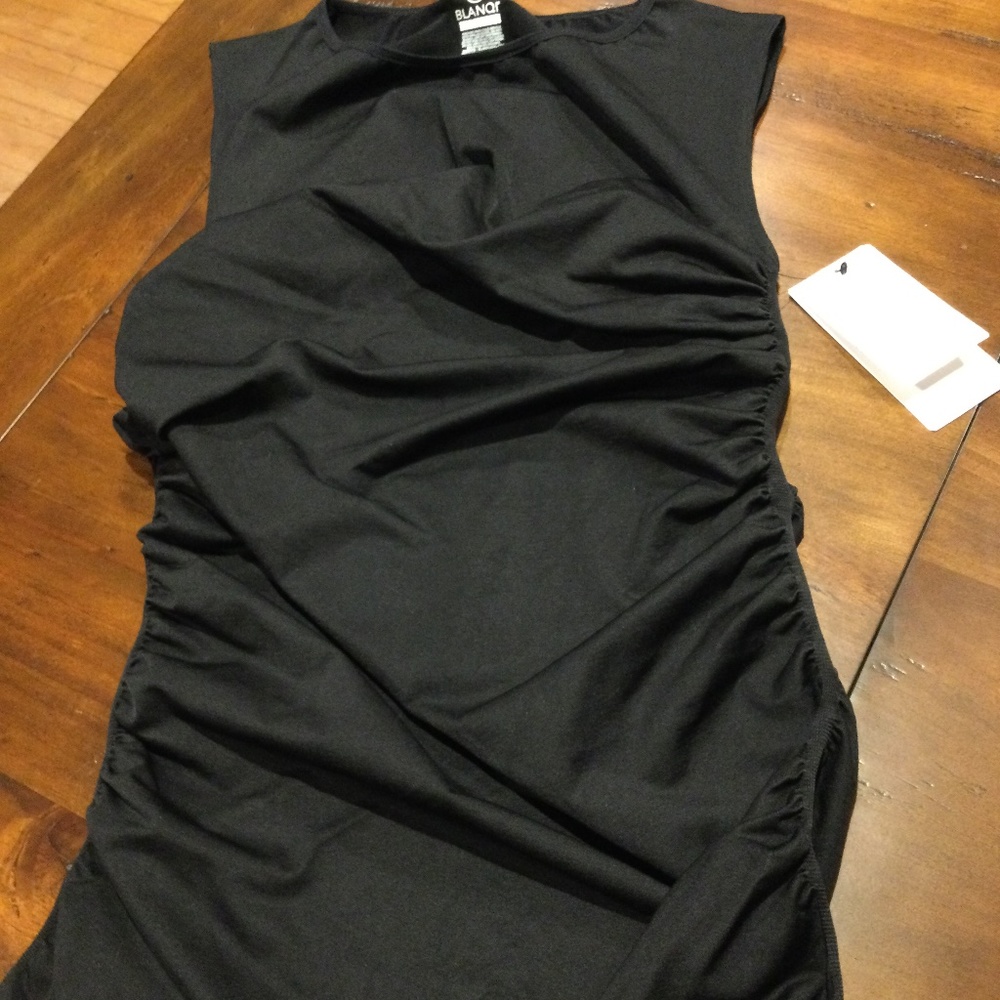 Blanqi maternity long top/short dress. Black. Size M/L. NWT.